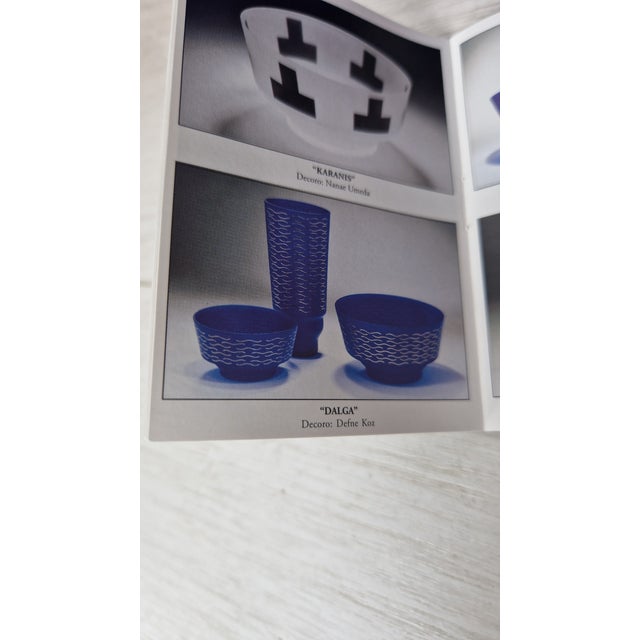 Dalga Bowl in Blue Blown Glass by Koz for Sottsass Associati, 1990s For Sale - Image 11 of 13