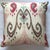 Pink & Brown Ikat Cotton Down Filled Pillows - A Pair For Sale - Image 4 of 9