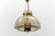 Brass and Smoked Glass Hanging Lamp from Limburg, Germany, 1960s For Sale - Image 6 of 14