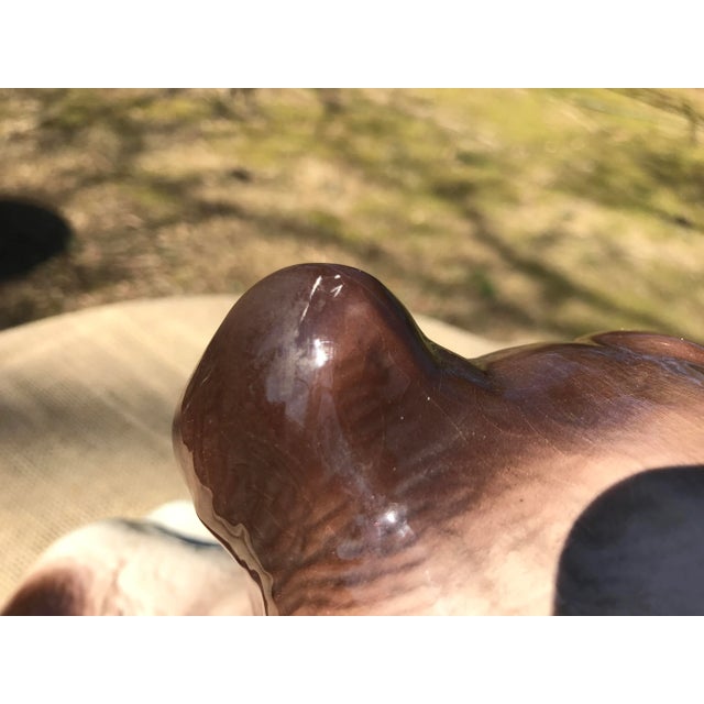 1960s Vintage Bulldog Ceramic Figurine For Sale - Image 12 of 13