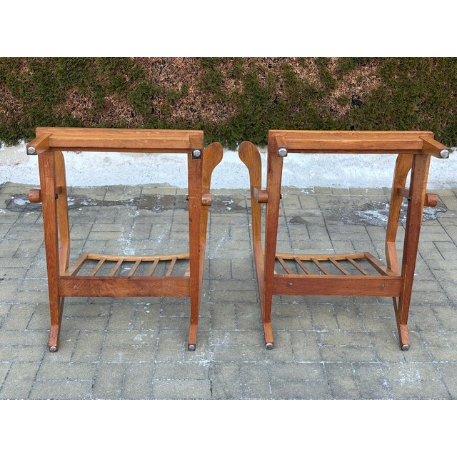 Vintage Lounge Chairs from Krásná Jizba, 1960s, Set of 2 For Sale - Image 10 of 15