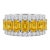 Natural Yellow Sapphire 3.30cts & Diamond 0.75cts Ring in 14k Gold For Sale