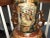 Asian Oriental Porcelain Vase With Fluted Top & Japanese Satsuma Design For Sale - Image 3 of 6