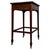 19th Century English Mahogany Side Table with Satinwood Inlay For Sale - Image 10 of 13