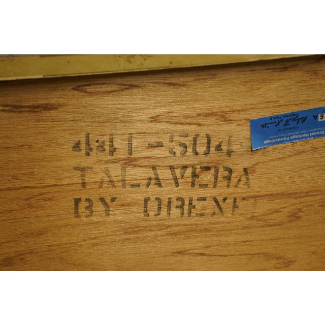 Drexel Heritage Talavera Collection Italian Neoclassical Tuscan Style 44" Server Buffet 441-504 For Sale - Image 12 of 13