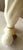 Vintage Avon Elegant Hand Perfume Decanter Bottle Milk Glass For Sale - Image 6 of 9