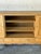 In Style of Henning Kjærnulf Oak High Sideboard Credenza With Sliding Leaded Glass Doors Danish Mid-Century Modern 1970s For Sale - Image 9 of 11