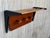 1960s Italian Mid-Century Modern Teakwood and Oak Wall Coat Hat Rack For Sale In Miami - Image 6 of 9