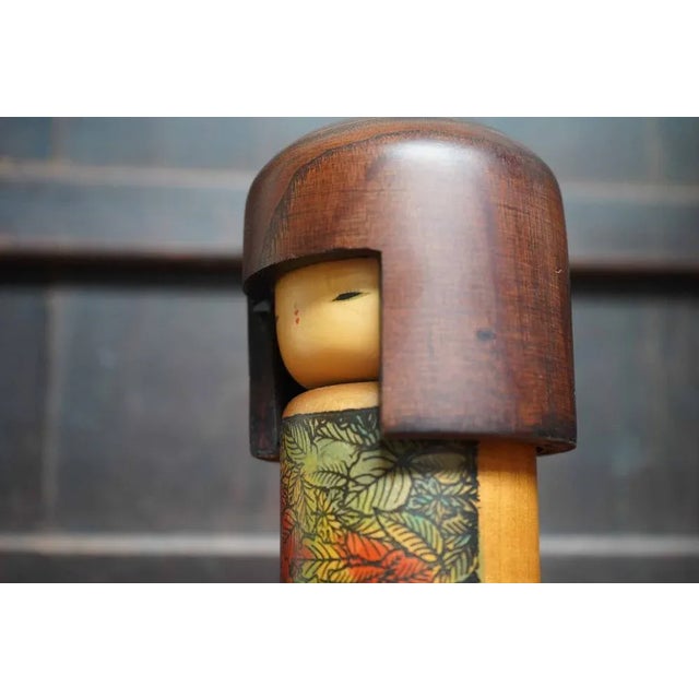 1970s Vintage Sosaku Kokeshi, Usaburo, Japan., 1970s For Sale - Image 5 of 9