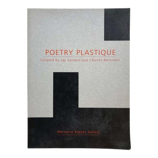 2001 Poetry Plastique Contemporary Art Catalogue Book For Sale