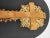 Art Nouveau Cross in Brass Lace For Sale - Image 6 of 9