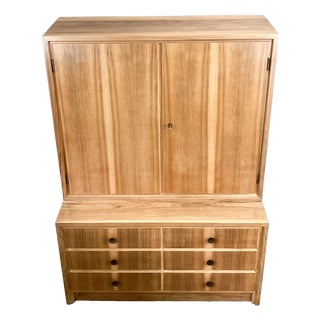 Chest of Drawers in Walnut from WK Möbel, 1960s, Set of 2 For Sale