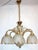 Gold Antique Gilded Metal and Glass Chandelier from Unbekannt, 2000s For Sale - Image 8 of 10