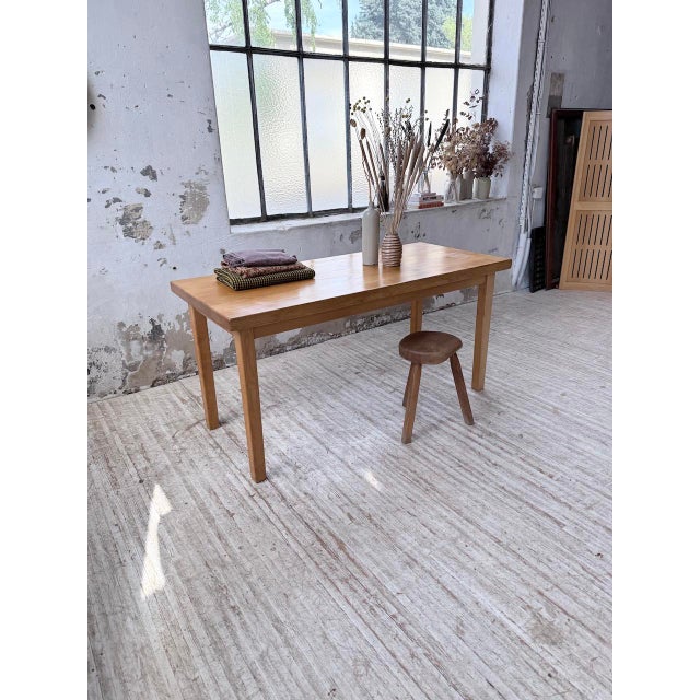 Elm Farmhouse Table, 1960s For Sale - Image 6 of 18