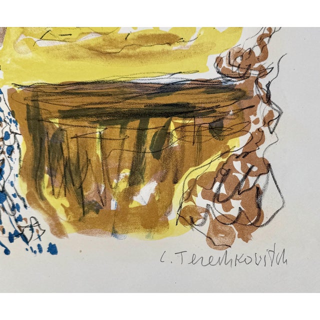 Constantin Terechkovitch, By the Sea, Lithograph For Sale - Image 5 of 6