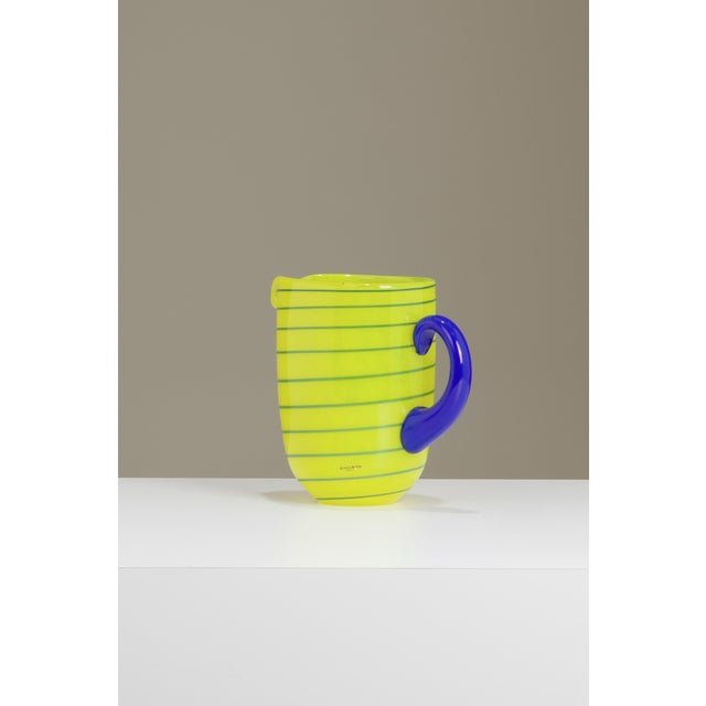 Glass Epoque Series Pitcher by Anna Ehrner for Kosta Boda, 1990s For Sale - Image 6 of 7
