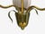 1950s Idman, Finnish Modern, Pendant Light, Brass, Pink Tinted Glass For Sale - Image 10 of 14