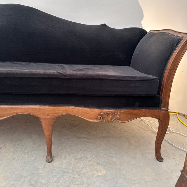 19th C. Venetian Sofa ( a Pair Available) For Sale - Image 4 of 6