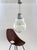 Mid-Century Modern Mid-Century Italian Murano Opaline Glass Chandelier, 1970s For Sale - Image 3 of 18
