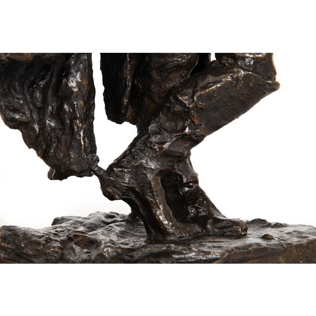 Italian Antique Bronze Sculpture of Marshall Ney by Giuseppe Grandi For Sale - Image 13 of 18