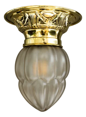 Art Deco Ceiling Lamp, Vienna, Austria, 1920s