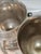 Art Deco Late 20th Century Vintage Petite Trophy Style Pedestal Champagne Buckets- A Pair For Sale - Image 3 of 7