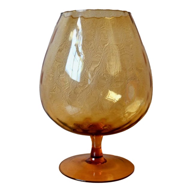 Italian Glass Coupe from Empoli, 1960s For Sale