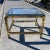 Brass Waterfall End Table From Mastercraft For Sale In Denver - Image 6 of 13
