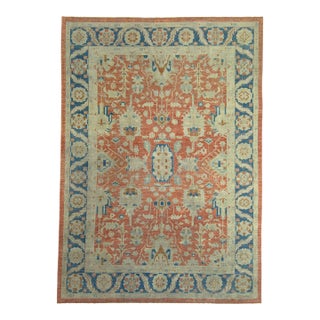 Turkish Oushak Rug 9'11" x 13'11" #18680 For Sale