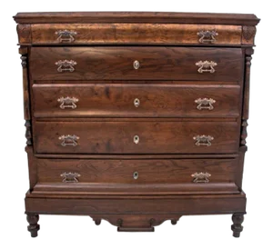 Antique Oak Chest of Drawers, Northern Europe, 1890s