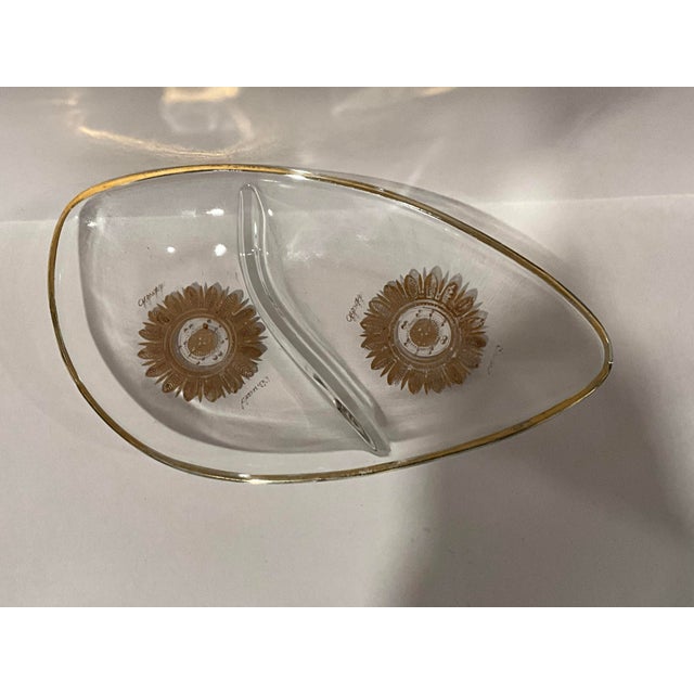 Mid-Century Modern Vintage Georges Briard Atomic Dish For Sale - Image 3 of 10