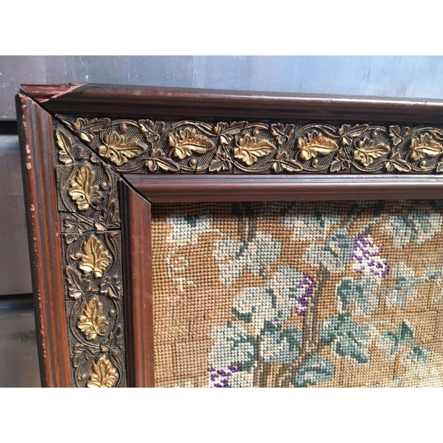 19th Century Framed Handwoven Tapestry For Sale - Image 6 of 15