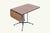 Vintage Italian Coffee Table in Wood and Brass, 1950s For Sale - Image 4 of 10