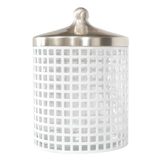 Sugar Bowl by Josef Hoffmann for Bieffeplast, Italy, 1980s For Sale