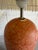 Orange Mid 20th Century Mid-Century Modern Orange Ceramic Table Lamp For Sale - Image 8 of 12