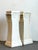 Vintage Swag Plaster Pedestals - A Pair For Sale - Image 4 of 12