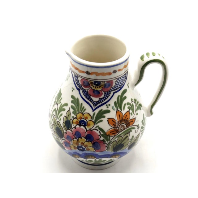 Vintage Dutch Delft Wine Jug For Sale In Austin - Image 6 of 7