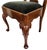 Pair 19th C English Queen Anne Mahogany Splat Back Slip Seat Side Chairs For Sale - Image 14 of 15