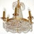 Brass Lead Crystal Nine-Light Chandelier from Palwa, 1950s For Sale - Image 11 of 13