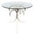 Vintage Metal Palm Tree Side Table For Sale
