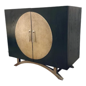 Hooker Modern Black Nolita Two Door Cabinet
