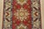 2020s Kazak Runner 2’10” X 9’9” Red Wool Tribal Hand-Knotted Oriental Rug For Sale - Image 5 of 13
