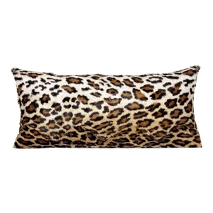 Ralph Lauren Cheetah Print Velvet Leopard Spot Pillow