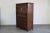Thomasville Mid Century Walnut Highboy Chest of Drawers For Sale - Image 4 of 10