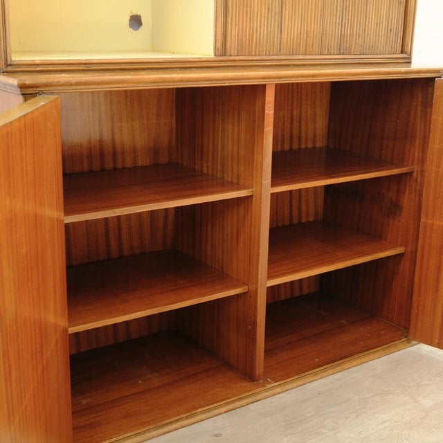 Italian Wooden Bookcase, 1960s For Sale - Image 12 of 16