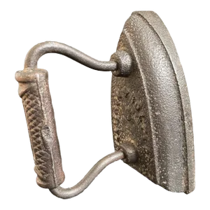 Antique Illinois Iron & Bolt Co Cast Iron #6 Sad Iron - Doorstop
