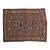 Vintage Caucasian Square Rug - 3'11" X 5'1" For Sale