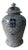 Chinese Double Happiness Blue and White Porcelain Ginger Jar For Sale