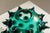 Glass Riccio Vase in Green by Gae Aulenti for Venini, Italy, 2006 For Sale - Image 7 of 15