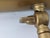 Late 20th Century Vintage 14" Adjustable Brass Gallery Picture Light – Articulated Single Arm & Built-in Switch For Sale - Image 5 of 11